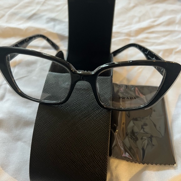 Prada Authentic Eyeglasses NWT Full Inclusion - Picture 3 of 9